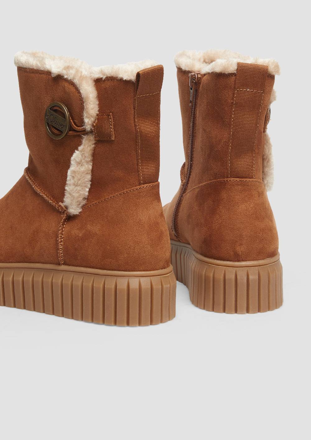 S.Oliver Gefütterte Boots mit Plateausohle Neuheiten