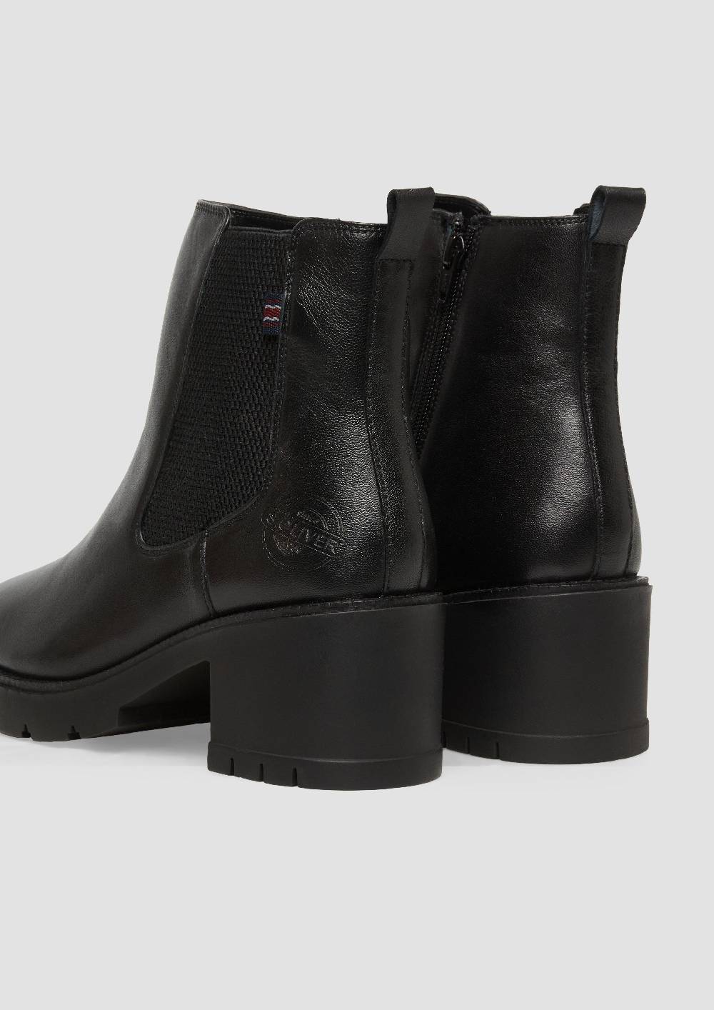 S.Oliver Chelsea-Boots aus Leder Räumungsverkauf