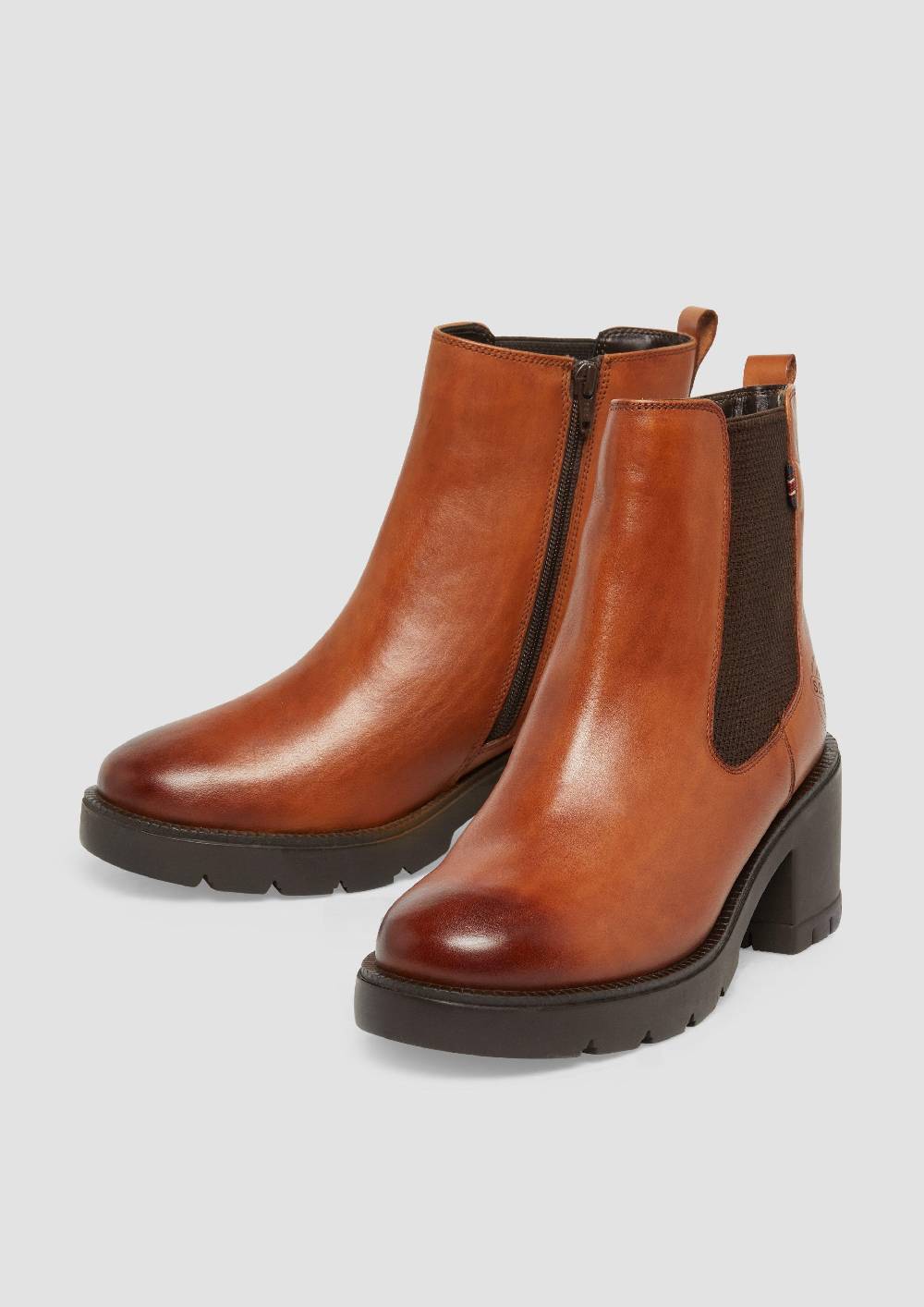S.Oliver Chelsea-Boots aus Leder Riesige Ersparnisse