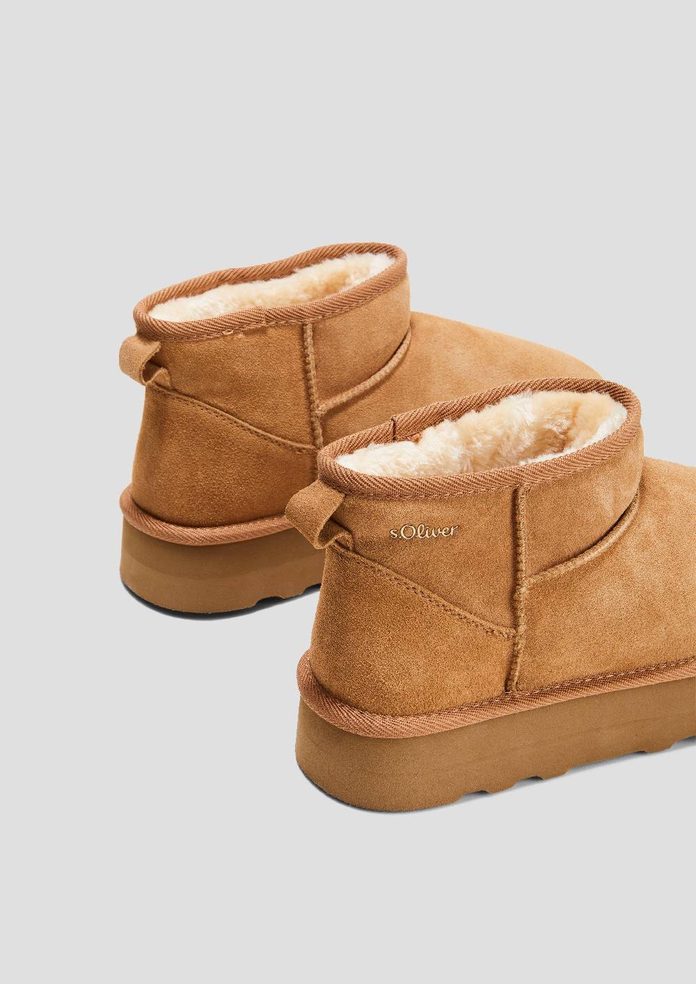 S.Oliver Stiefel mit Teddyplüsch-Futter Nur noch ein Tag übrig