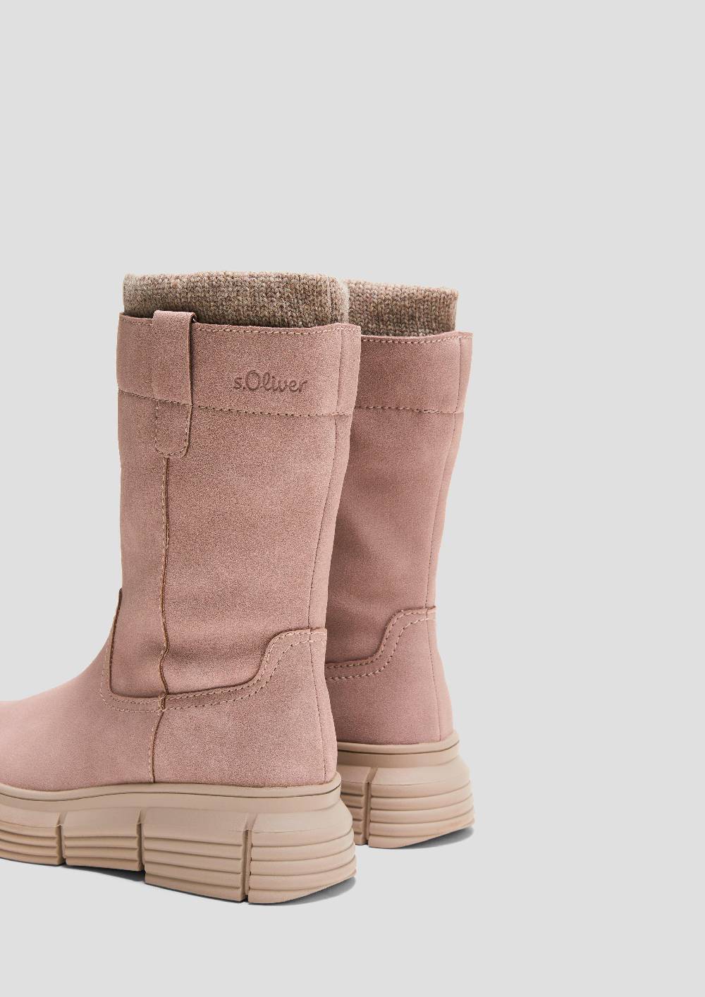 S.Oliver Stiefel in Veloursleder-Optik Rabatte dieses Monats