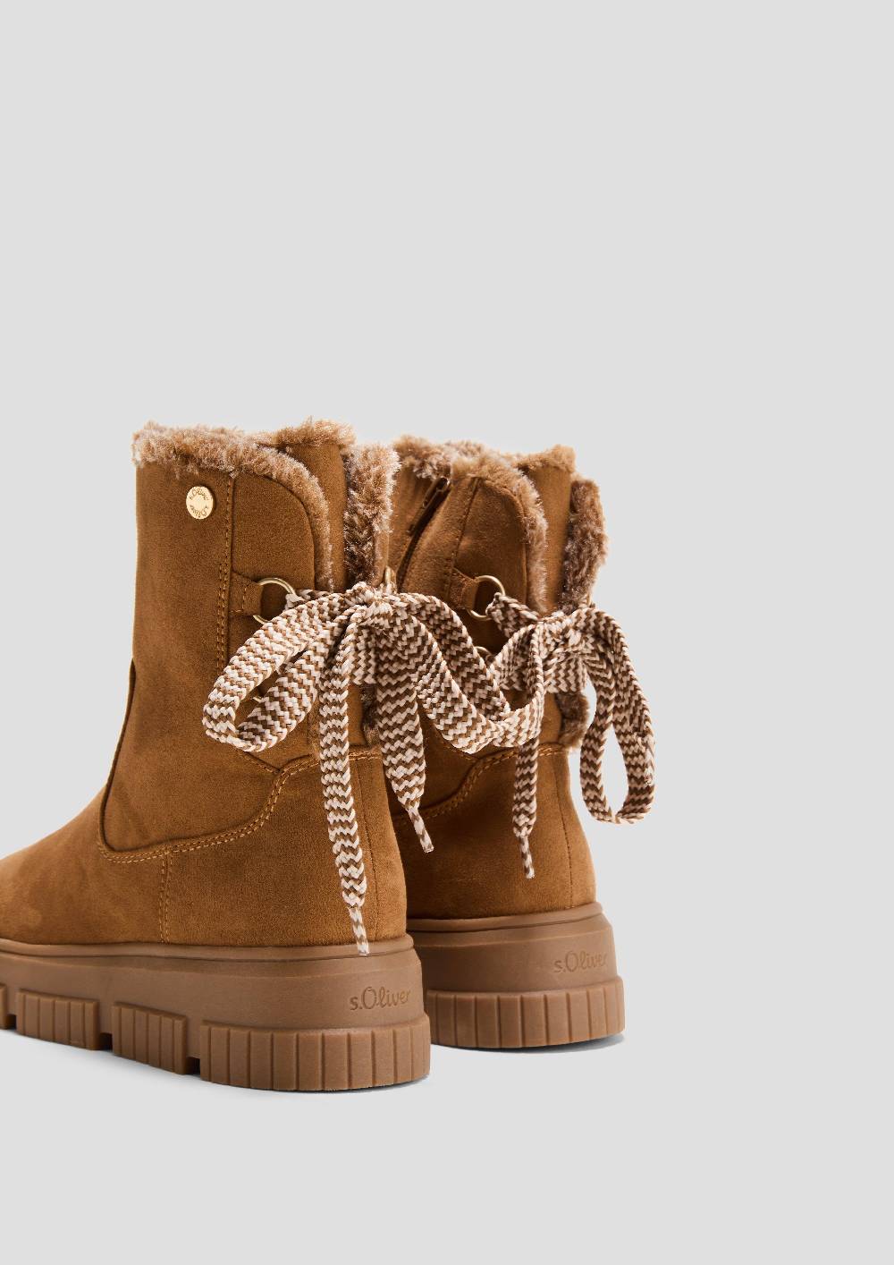 S.Oliver Winterstiefel mit Kunstfellfutter Outlet