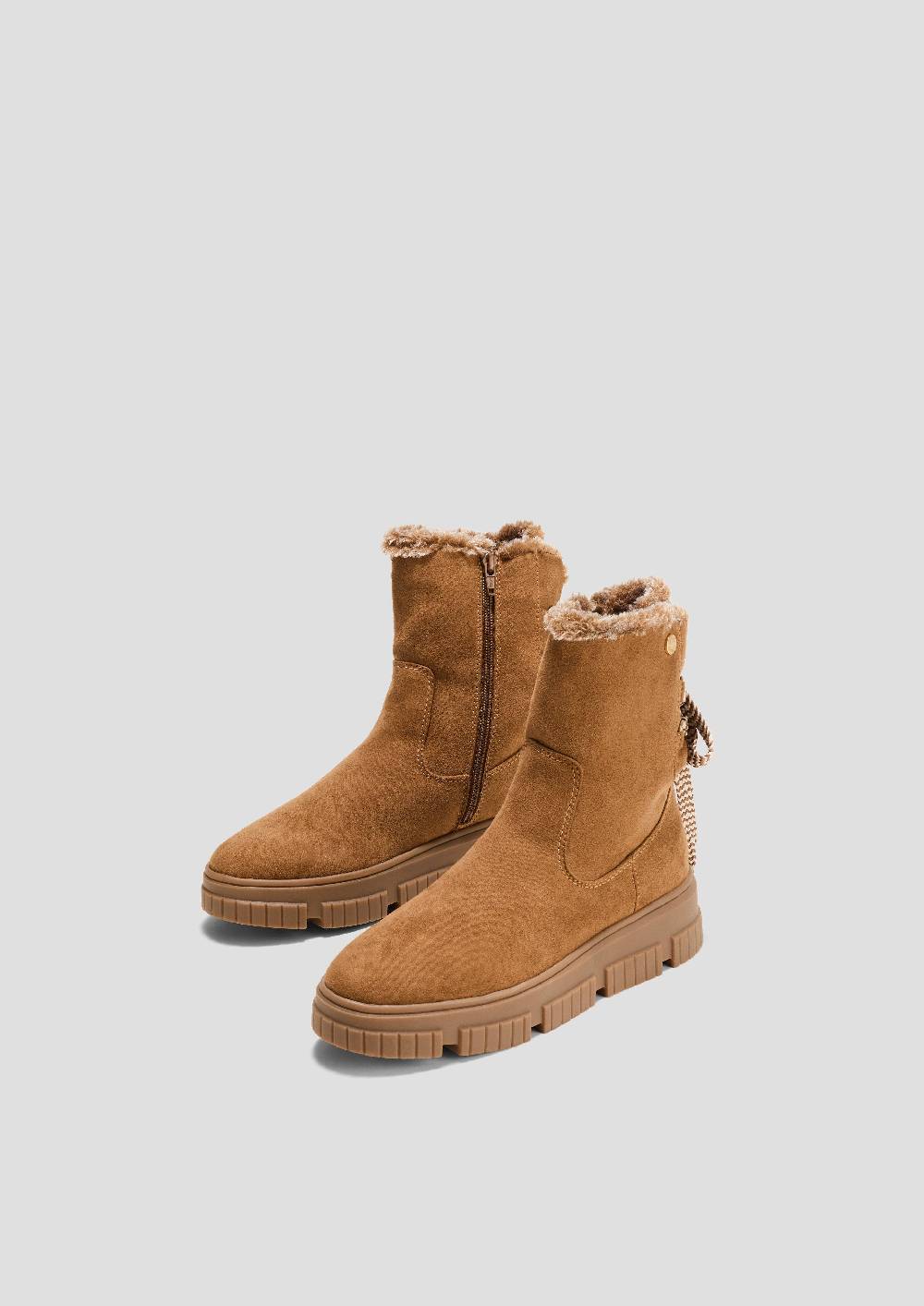 S.Oliver Winterstiefel mit Kunstfellfutter Outlet