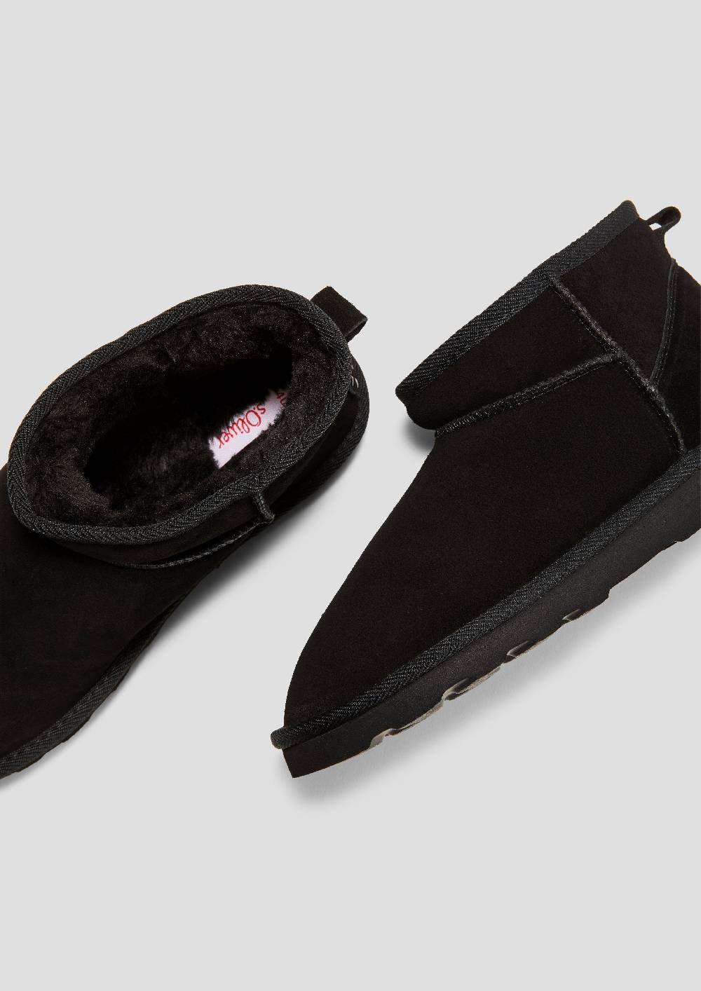 S.Oliver Flache Stiefel aus Leder Angebote