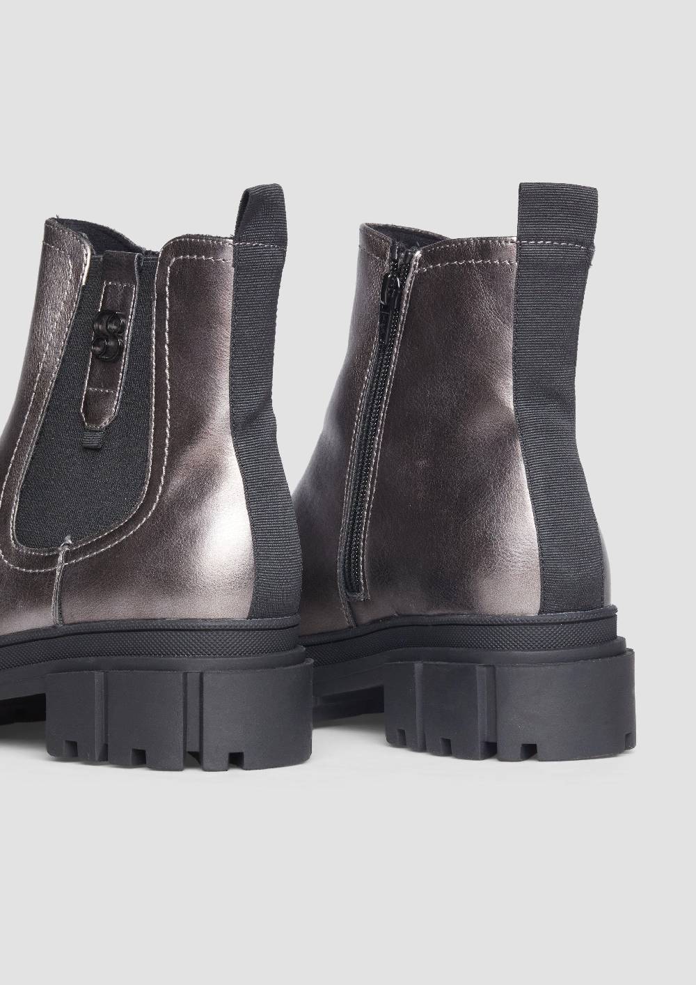 S.Oliver Chelsea Boots mit Logo-Detail Fabrikverkauf