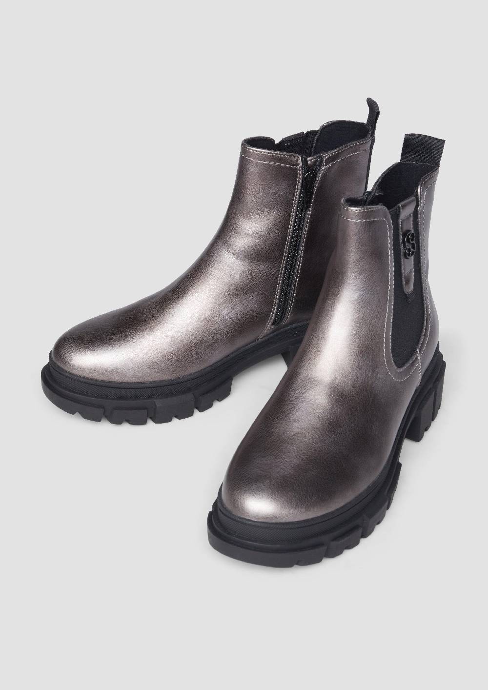 S.Oliver Chelsea Boots mit Logo-Detail Fabrikverkauf