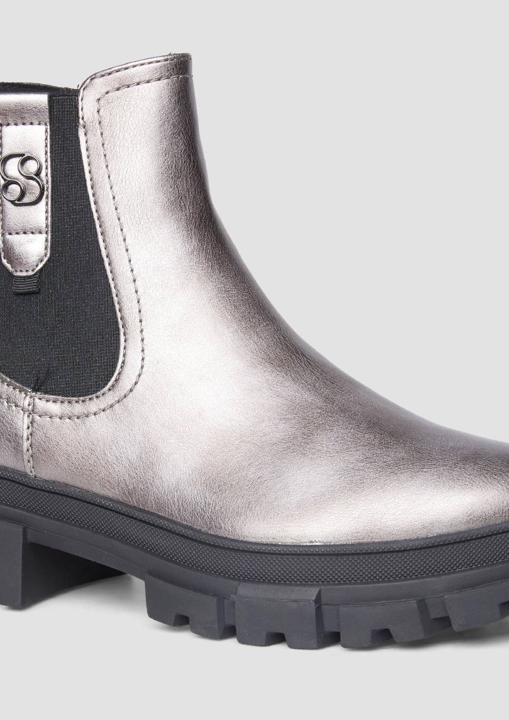 S.Oliver Chelsea Boots mit Logo-Detail Fabrikverkauf