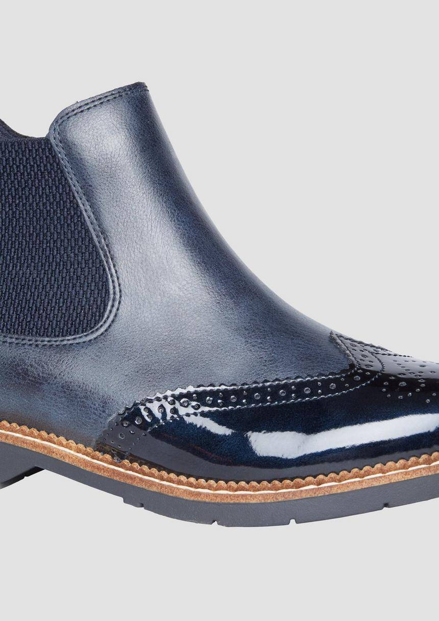 S.Oliver Chelsea-Boots aus Kunstleder Fabrik Onlineshop