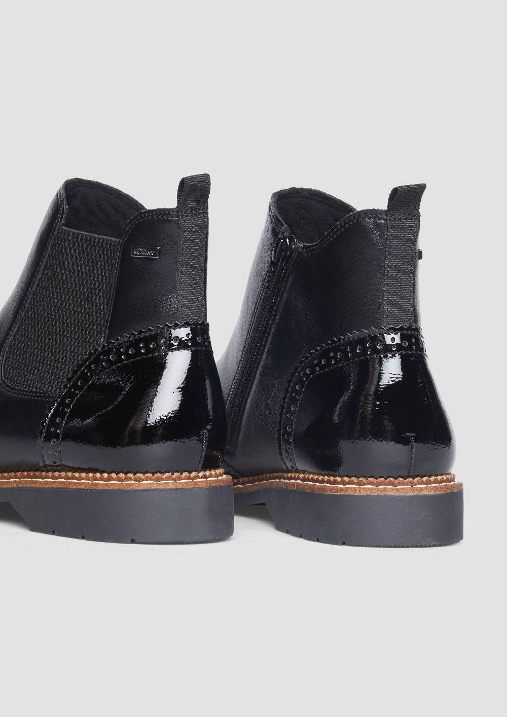 S.Oliver Chelsea-Boots aus Kunstleder Fabrikpreis