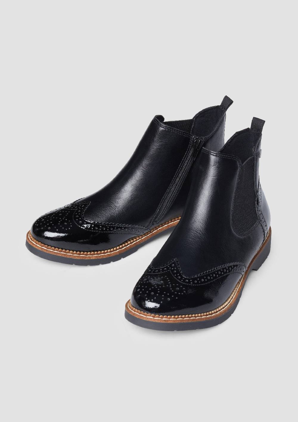 S.Oliver Chelsea-Boots aus Kunstleder Fabrikpreis