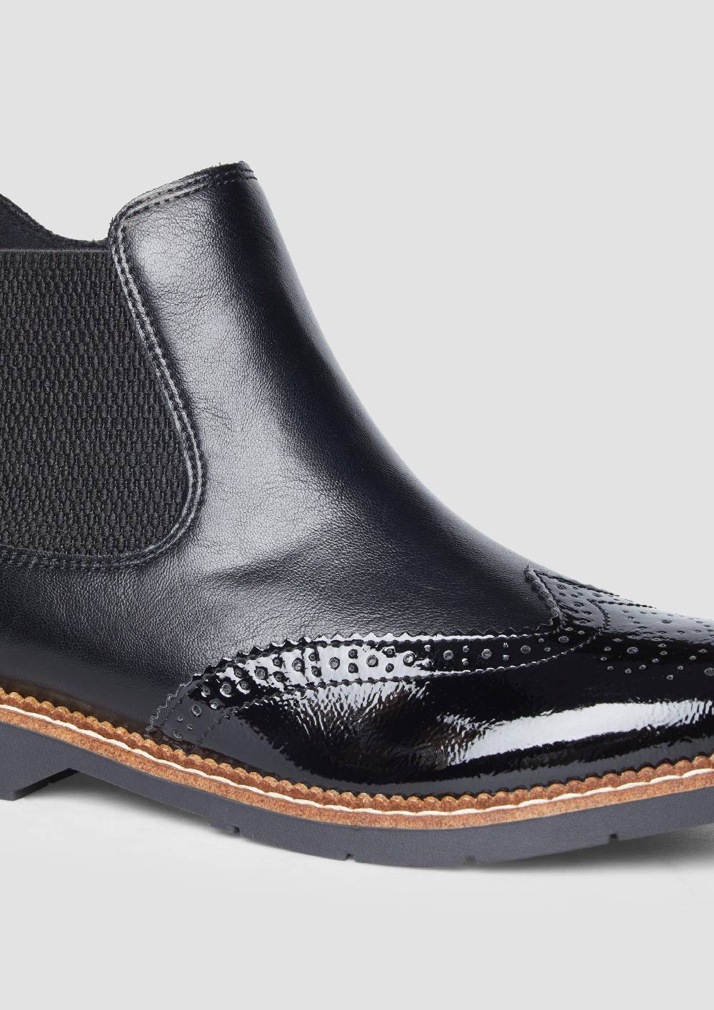 S.Oliver Chelsea-Boots aus Kunstleder Fabrikpreis