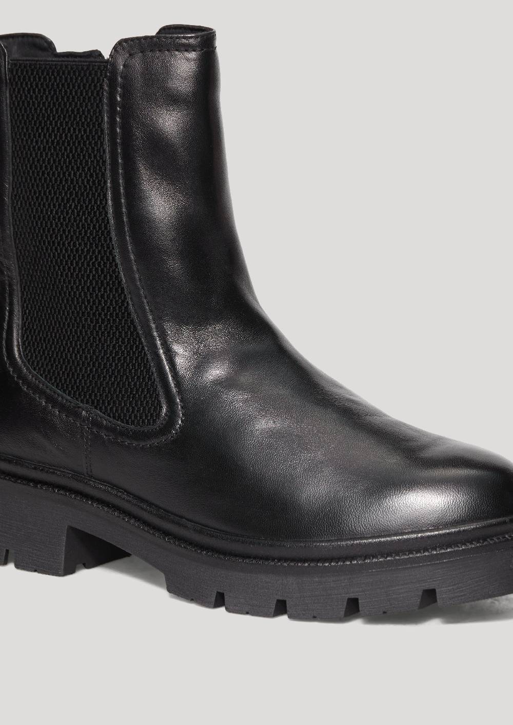 S.Oliver Chelsea Boots aus Schafsleder Preisnachlass