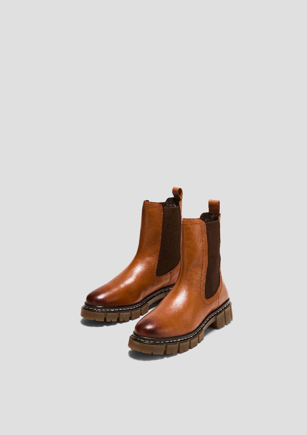 S.Oliver Chelsea Boots aus Leder Black Friday