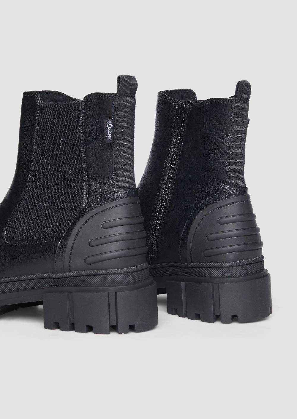 S.Oliver Chelsea Boots mit Kontrast-Detail Osterangebot