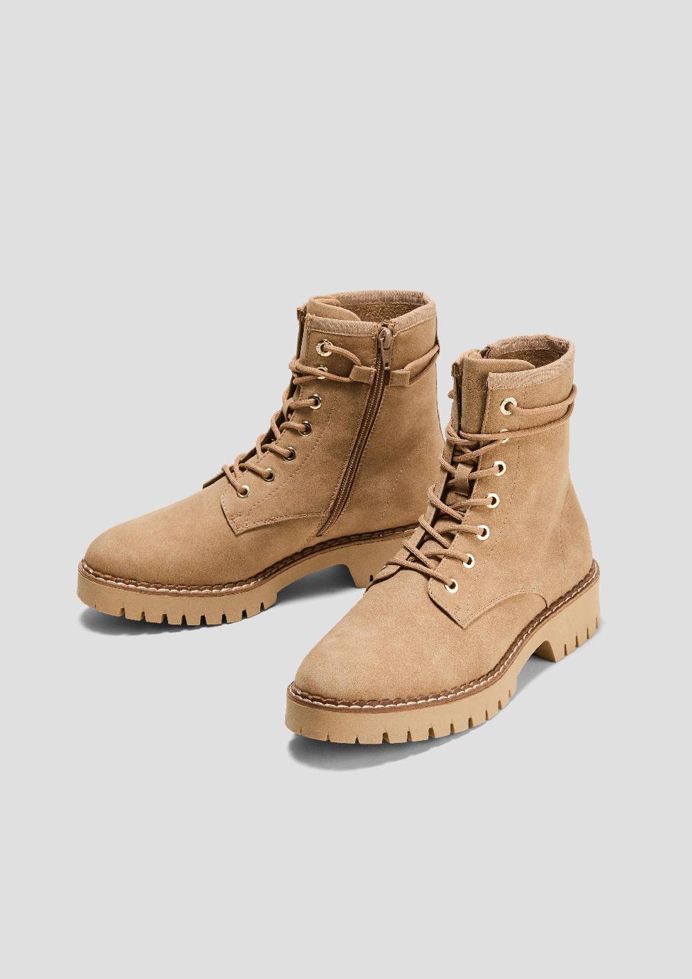 S.Oliver Schnürstiefel in Leder-Optik Vatertagsangebot