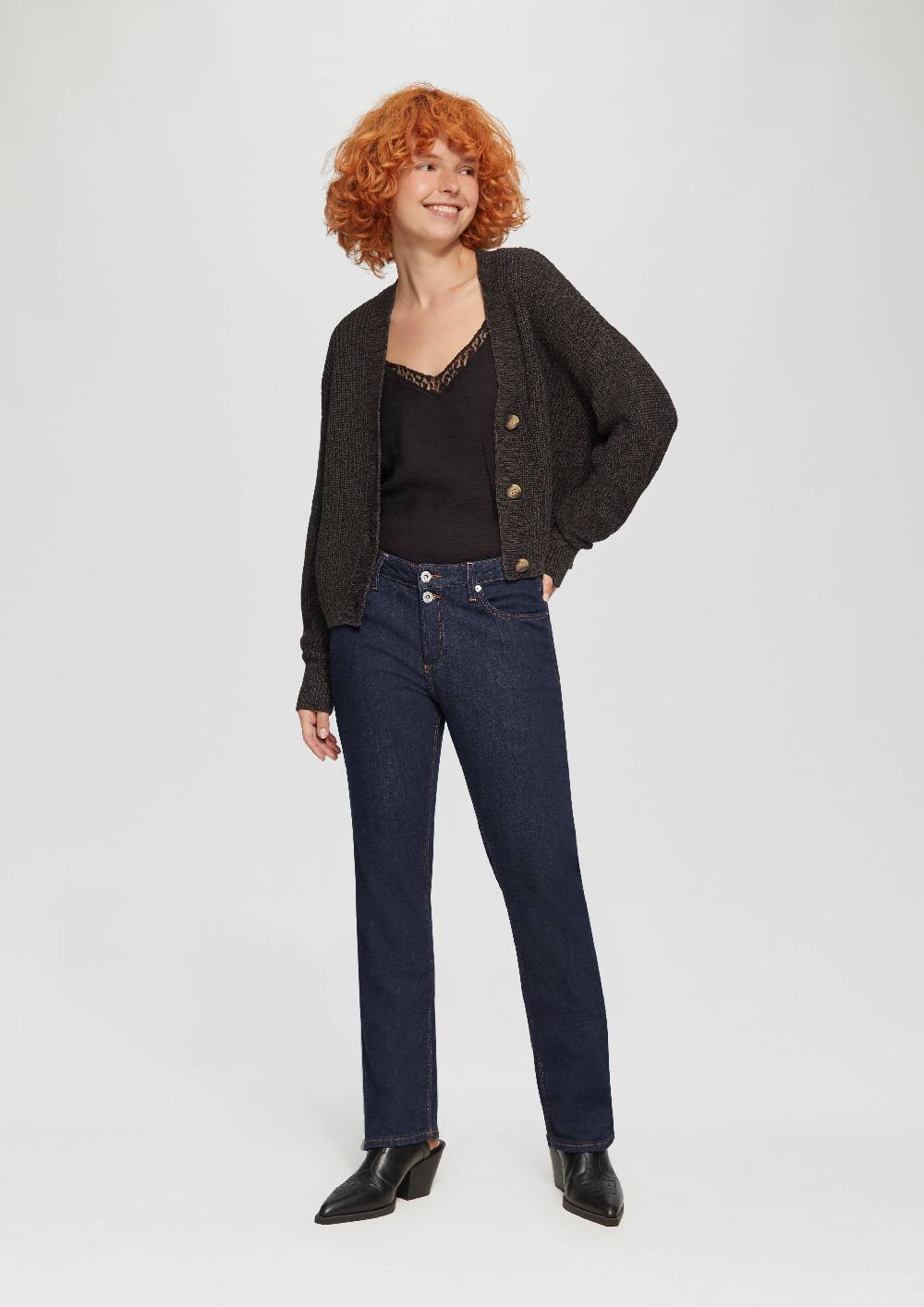 S.Oliver Jeans Catie / Slim Fit / Mid Rise / Straight Leg Wochenangebot