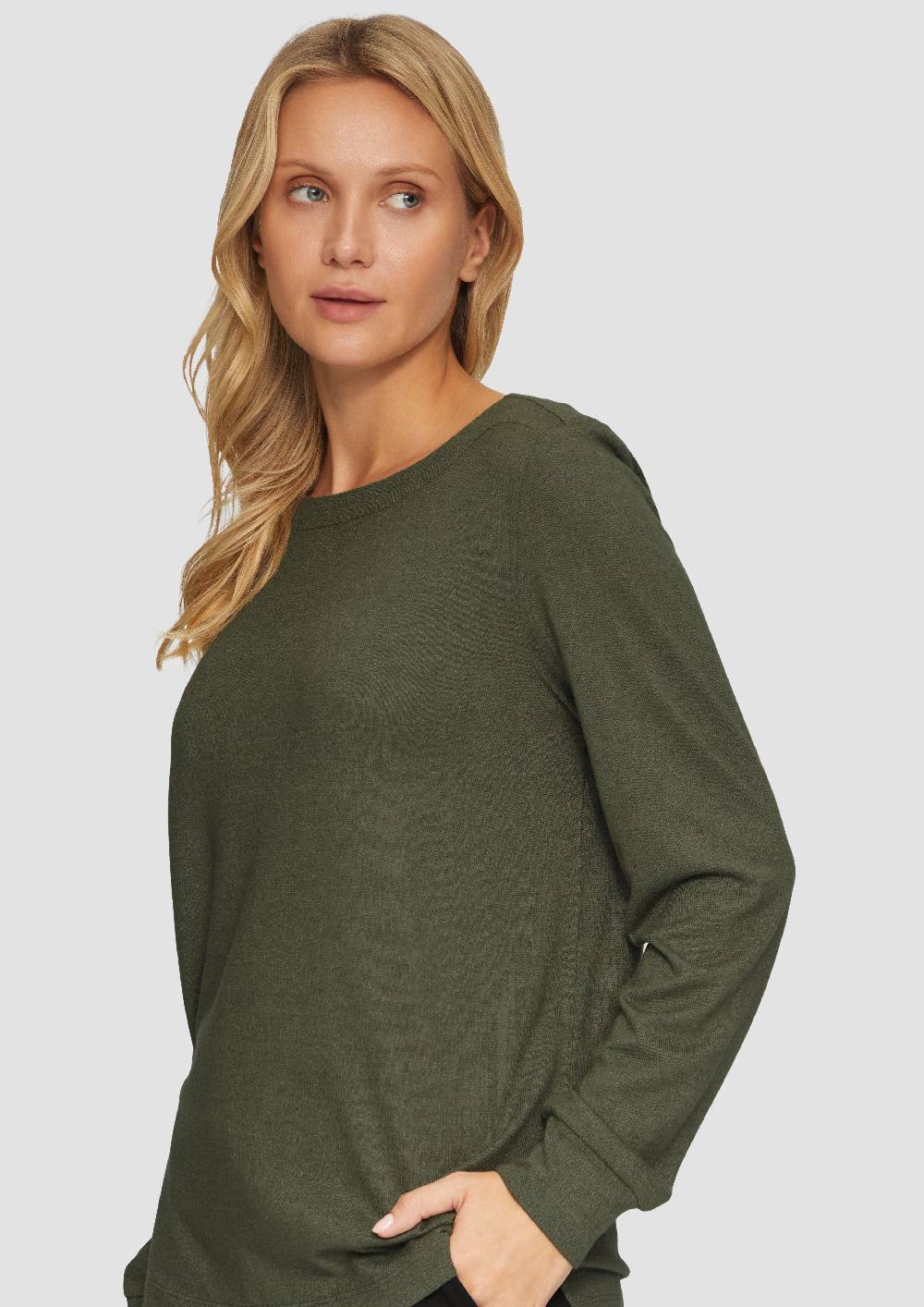 S.Oliver Weiches Longsleeve aus Jerseystrick Letzte 2 Tage