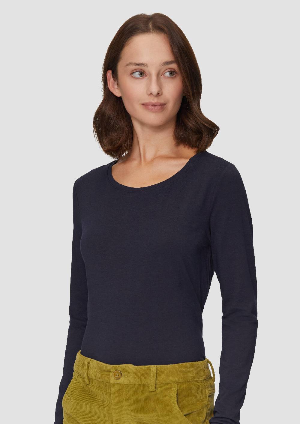 S.Oliver Longsleeve aus Baumwollstretch Zeitbegrenzte Promotion