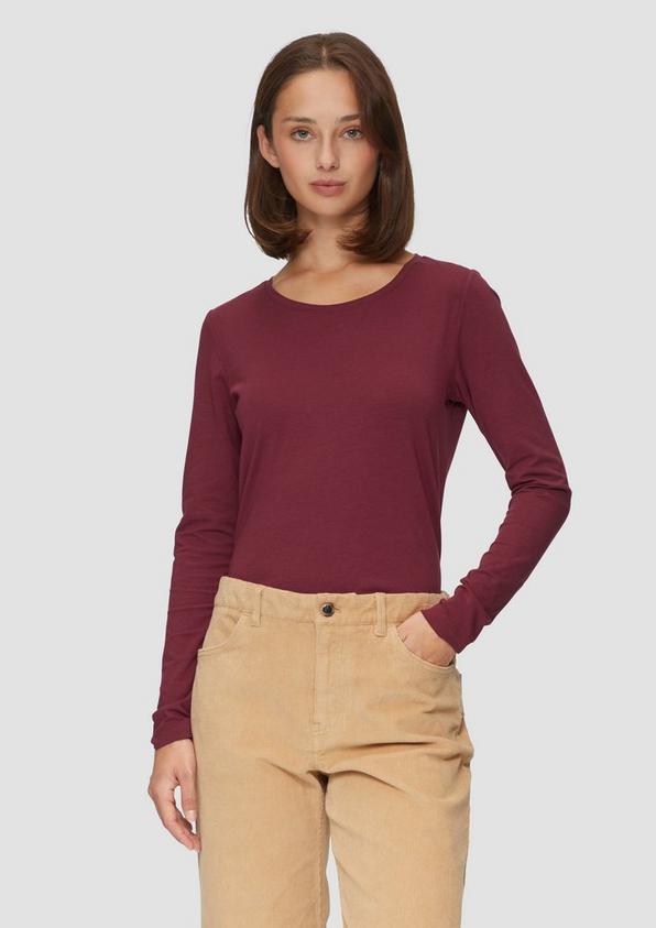 S.Oliver Longsleeve aus Baumwollstretch Bis zu 50% Rabatt