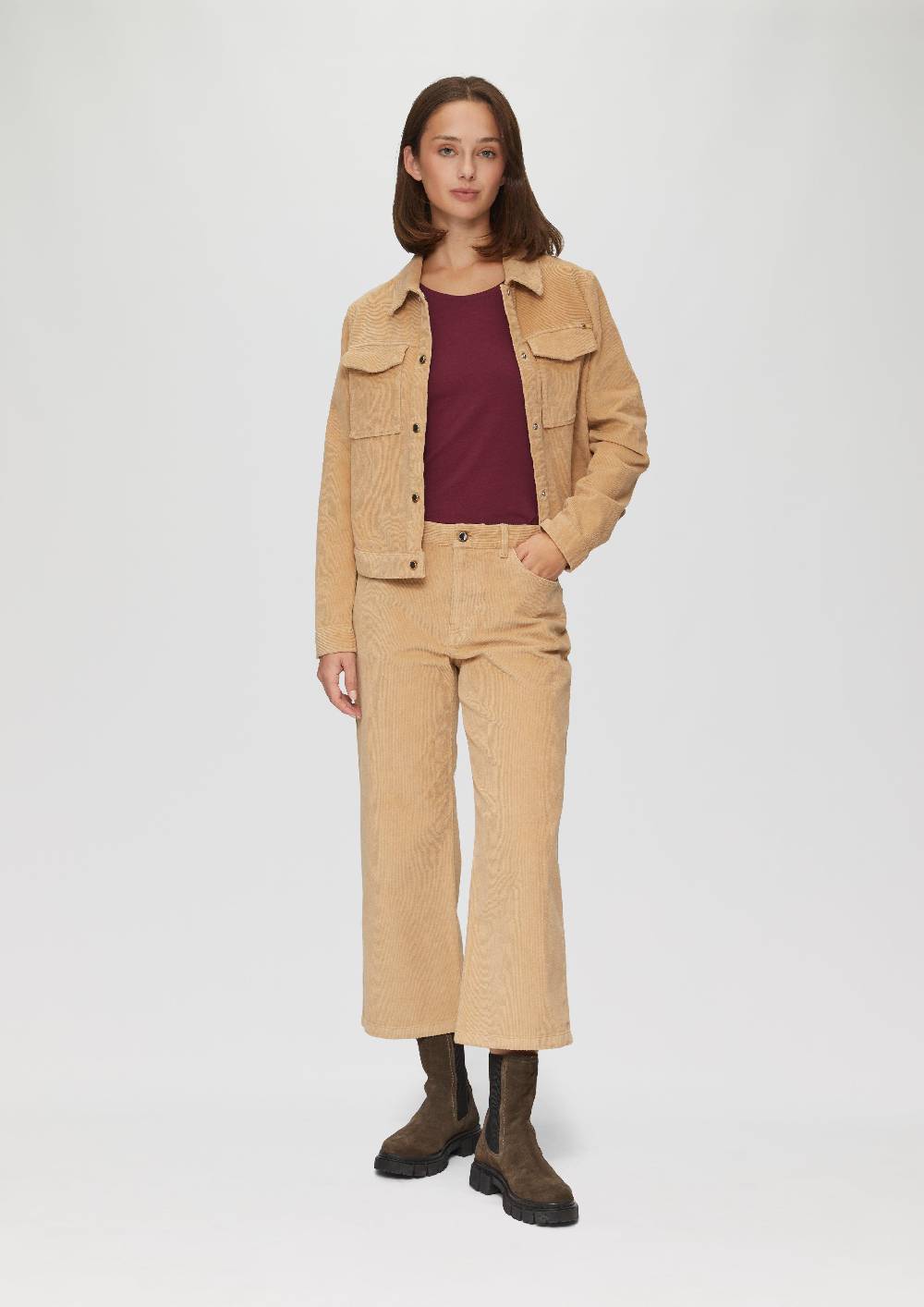 S.Oliver Longsleeve aus Baumwollstretch Bis zu 50% Rabatt