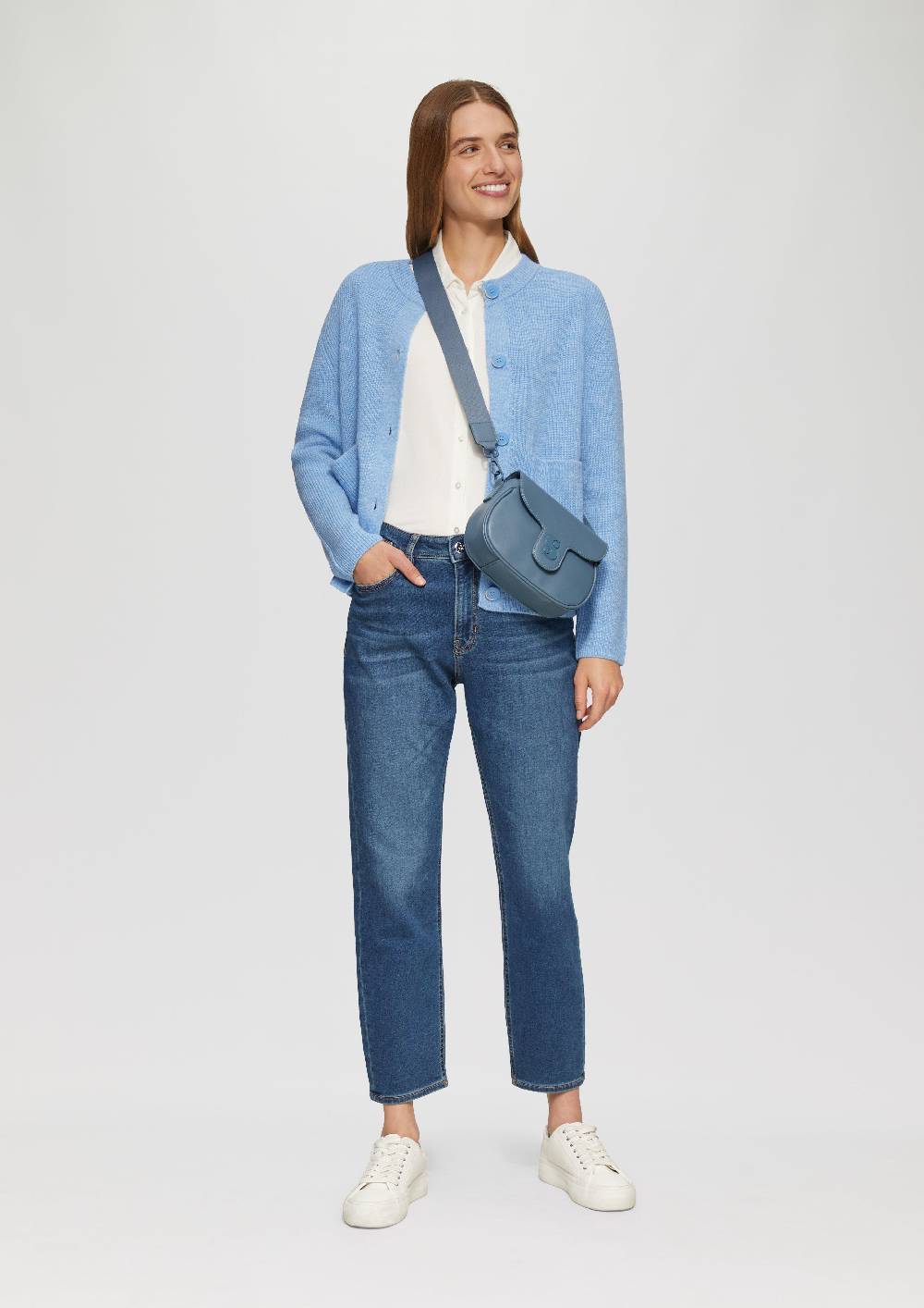 S.Oliver Ankle-Jeans Franciz / Relaxed Fit / Mid Rise / Slim Leg Discount Store für neue Produkte