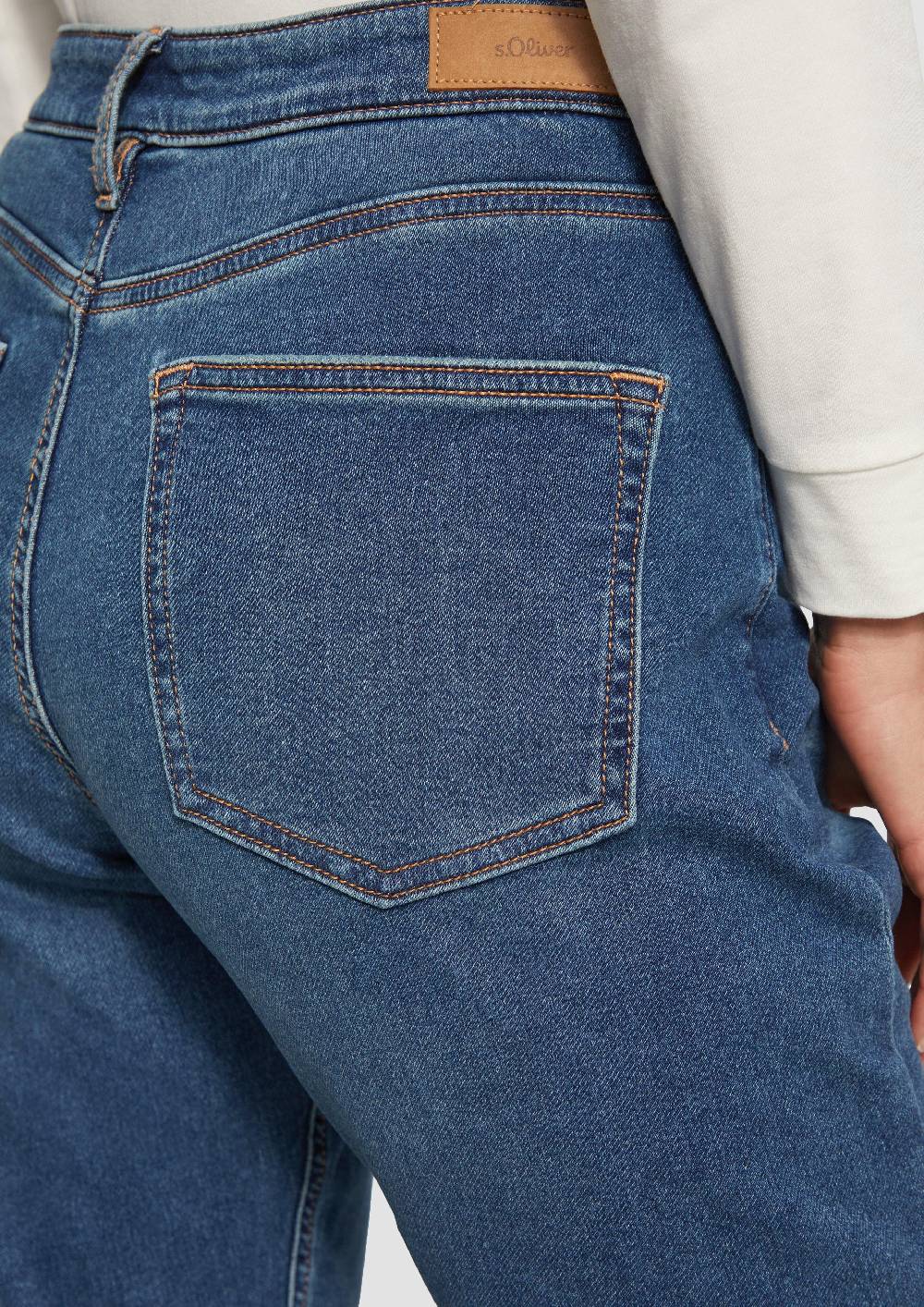 S.Oliver Ankle-Jeans Franciz / Relaxed Fit / Mid Rise / Slim Leg Discount Store für neue Produkte