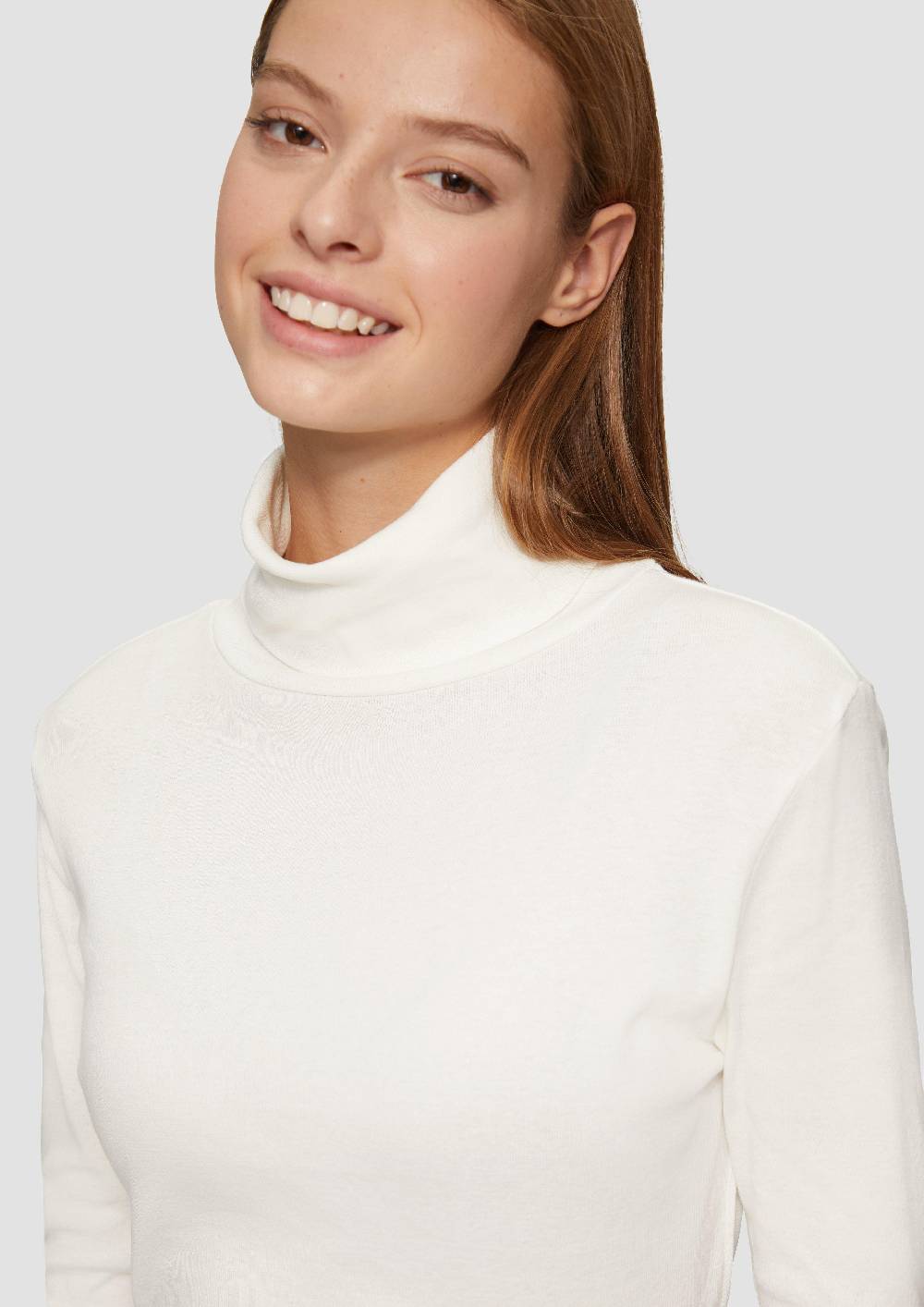 S.Oliver Langarmshirt mit Rollkragen Im Verkauf
