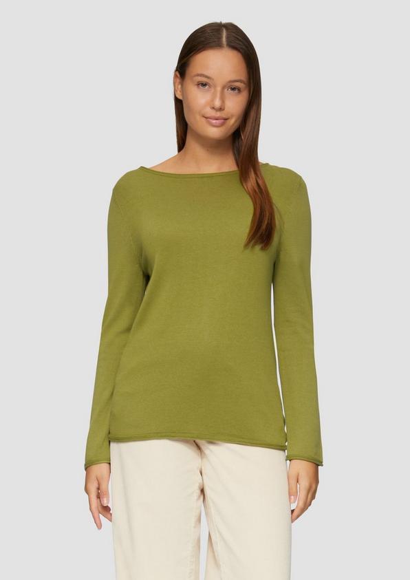 S.Oliver Leichter Feinstrickpullover mit Rollkante Angebote