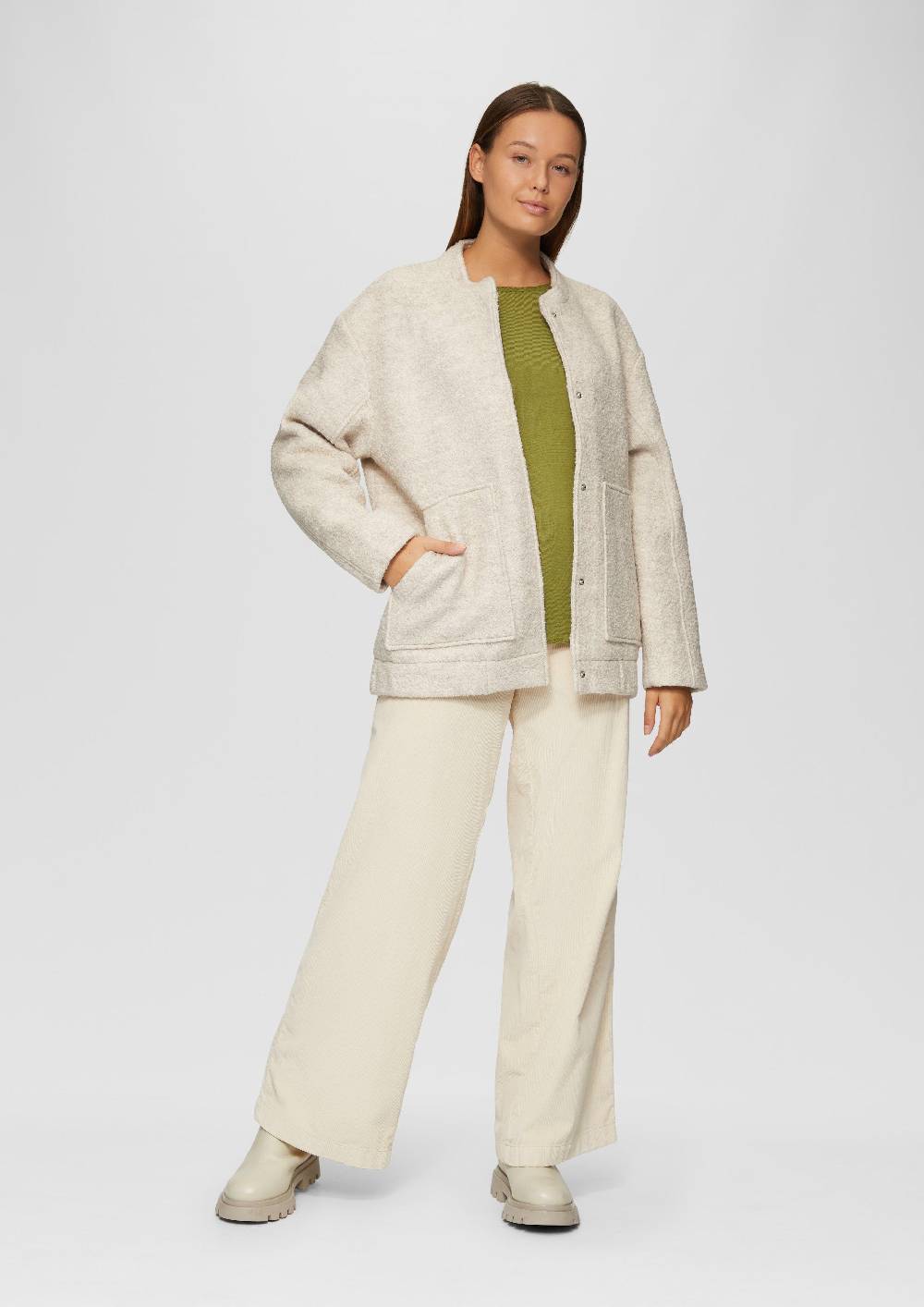 S.Oliver Leichter Feinstrickpullover mit Rollkante Angebote