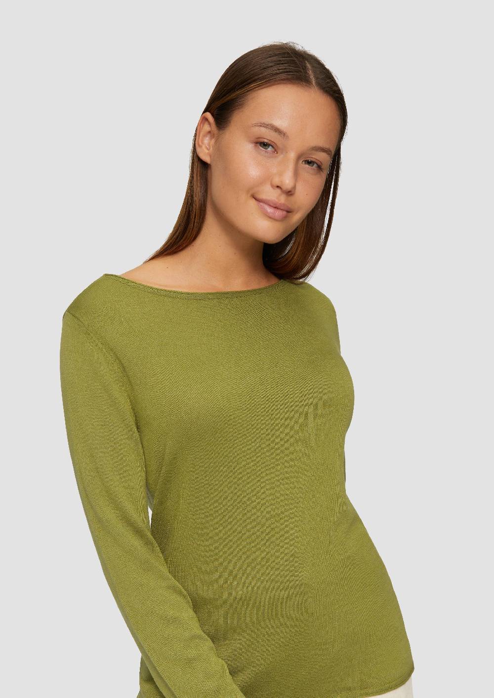 S.Oliver Leichter Feinstrickpullover mit Rollkante Angebote