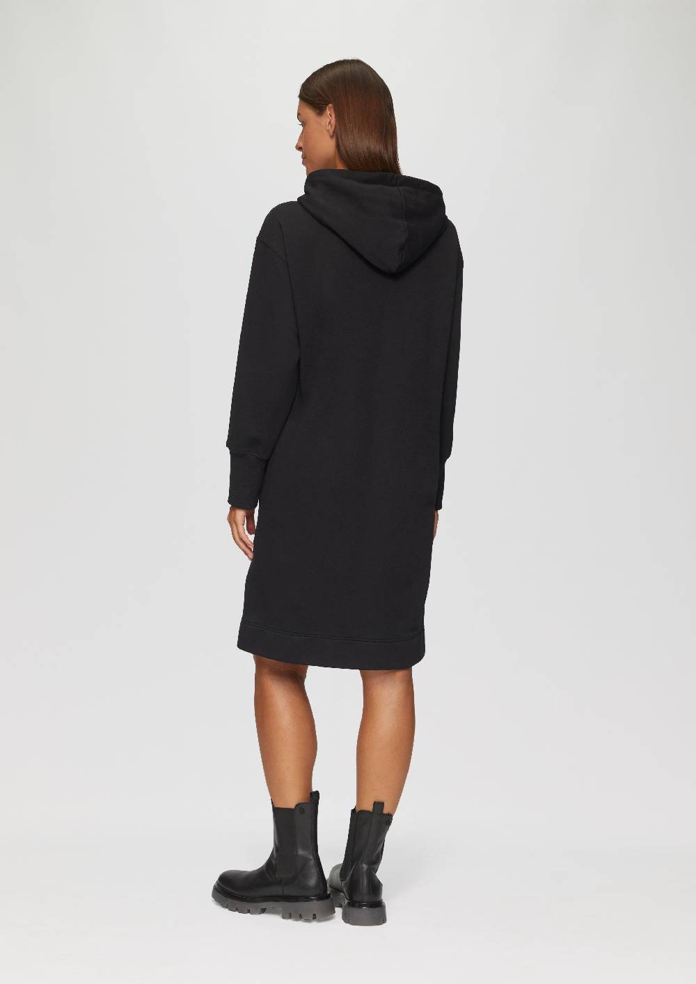 S.Oliver Sweatkleid mit Eingrifftaschen und vorgesetzter Seitennaht Blitzverkäufe
