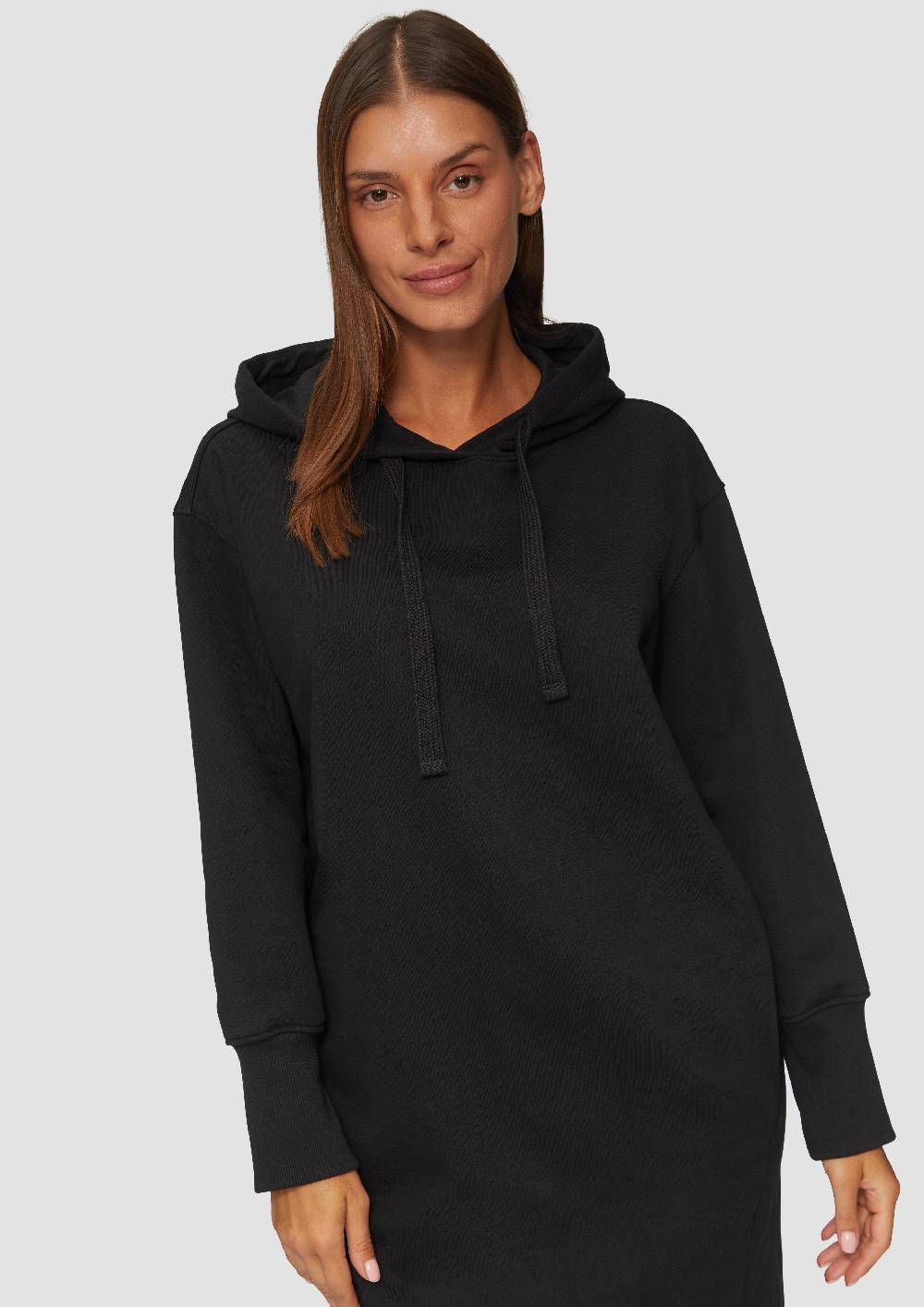 S.Oliver Sweatkleid mit Eingrifftaschen und vorgesetzter Seitennaht Blitzverkäufe