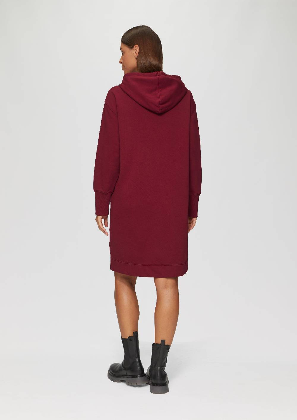 S.Oliver Sweatkleid mit Eingrifftaschen und vorgesetzter Seitennaht Kostenloser Versand