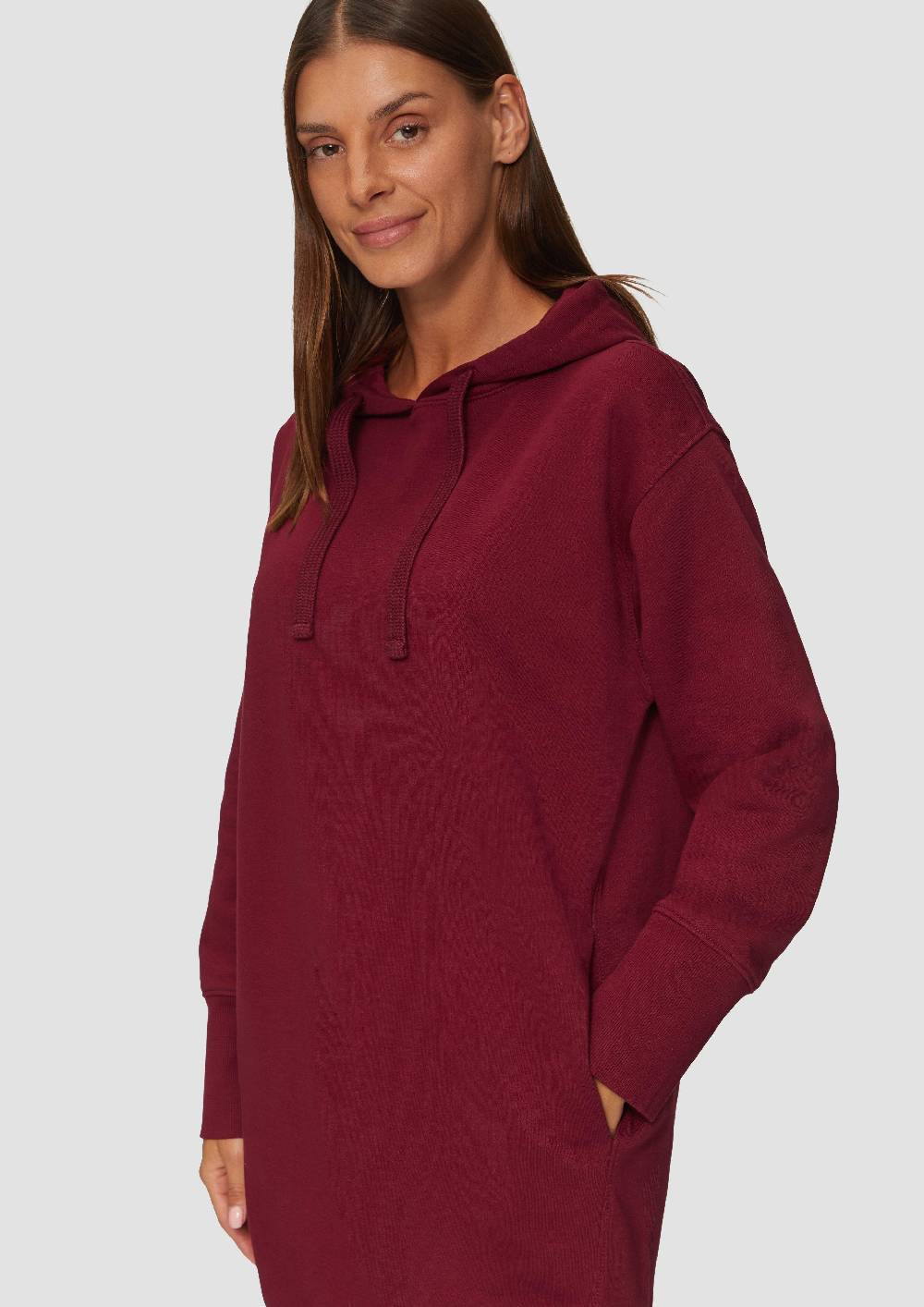 S.Oliver Sweatkleid mit Eingrifftaschen und vorgesetzter Seitennaht Kostenloser Versand
