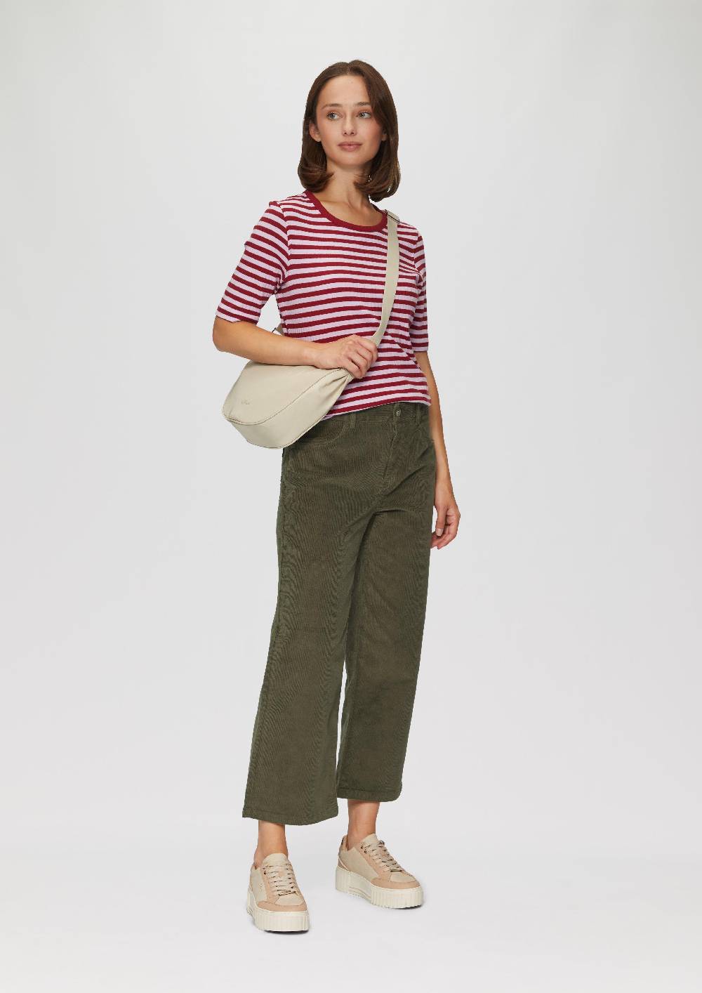 S.Oliver Elastische Culotte aus Cord Valentinstagsangebot