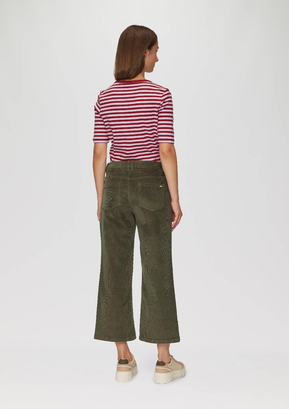 S.Oliver Elastische Culotte aus Cord Valentinstagsangebot