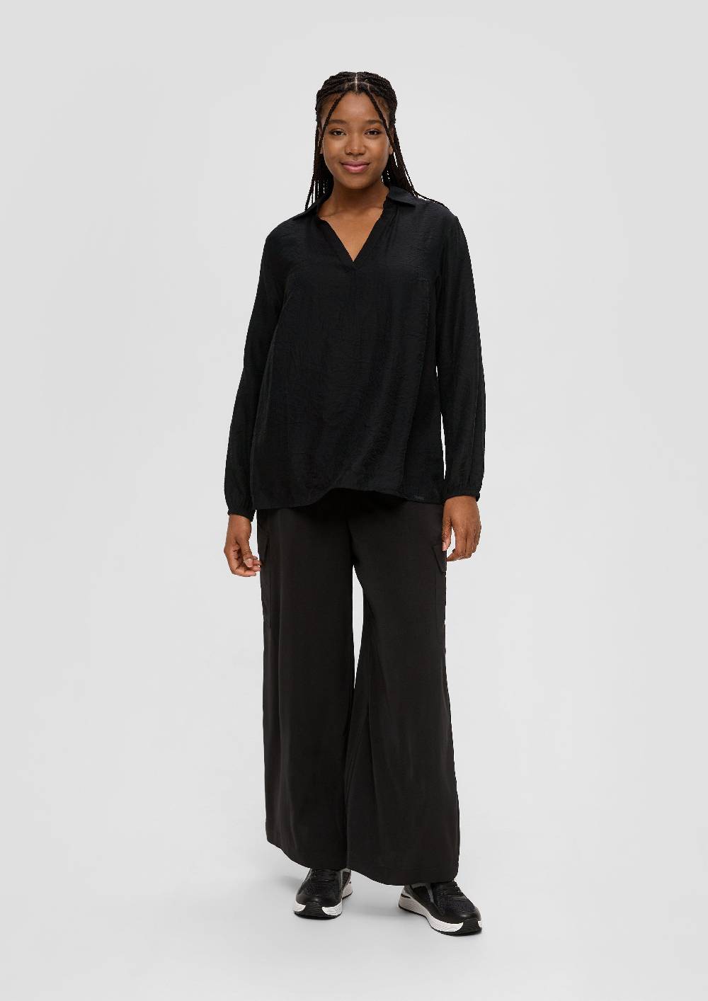 S.Oliver Hemdbluse mit Dobby-Struktur Zeitlich begrenztes Angebot