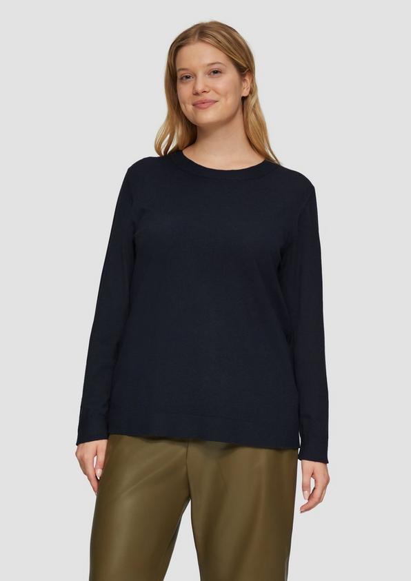 S.Oliver Strickpullover mit Rundhalsausschnitt Exklusive Angebote