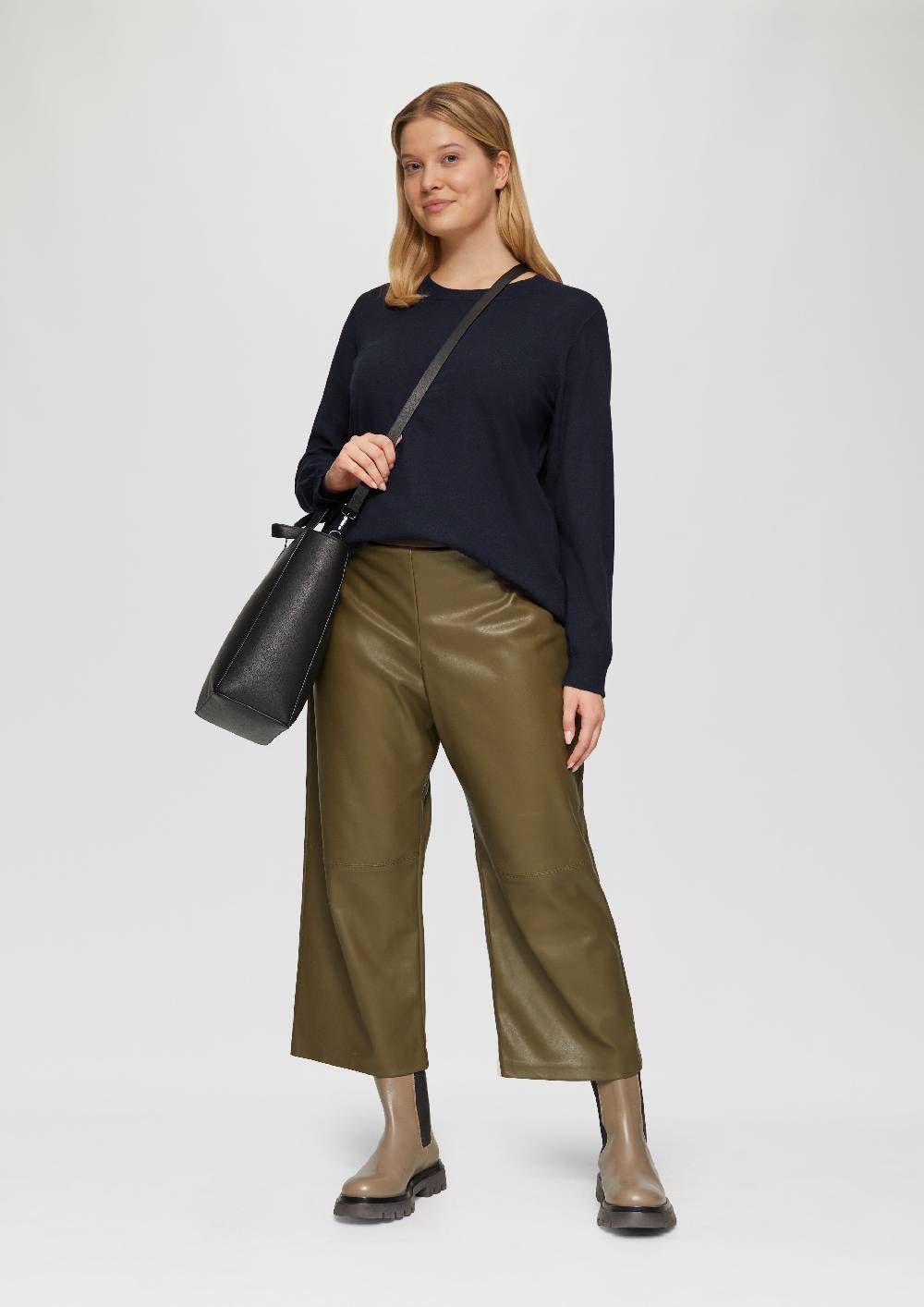 S.Oliver Strickpullover mit Rundhalsausschnitt Exklusive Angebote