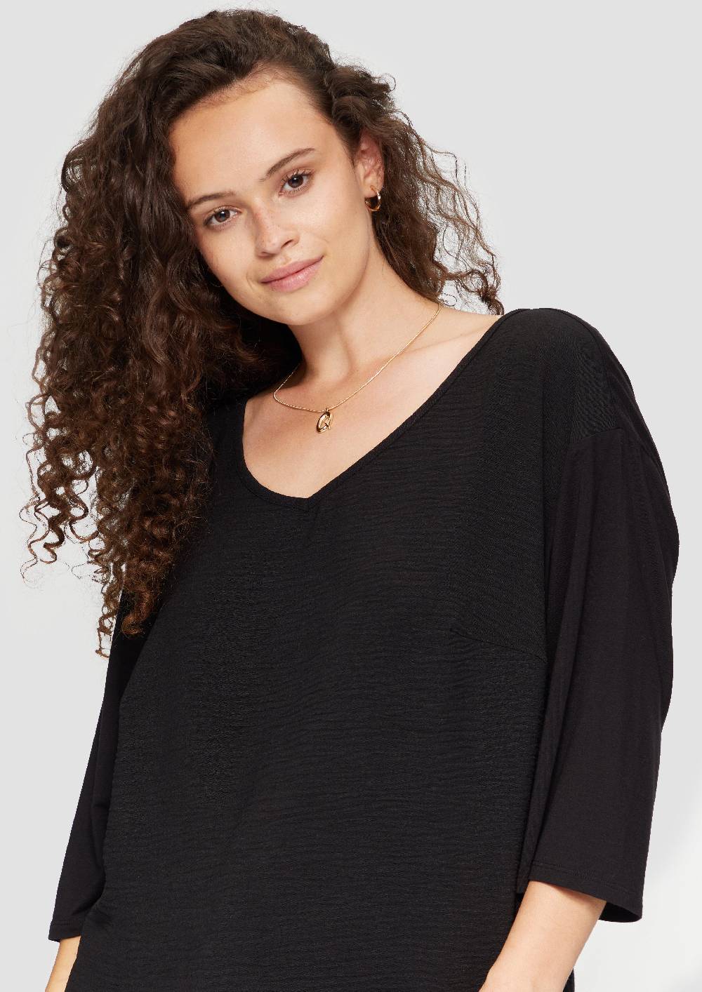 S.Oliver Shirt im Fabricmix und Loose Fit Blitzangebot