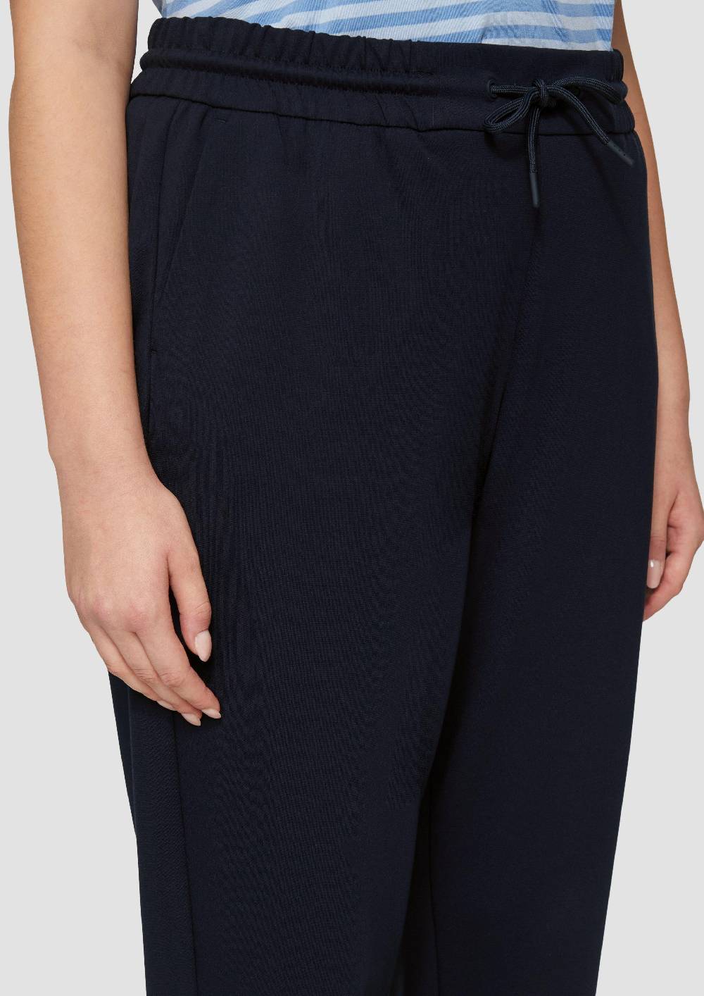 S.Oliver Interlock-Jogg Pants mit Gummizug Neuheiten