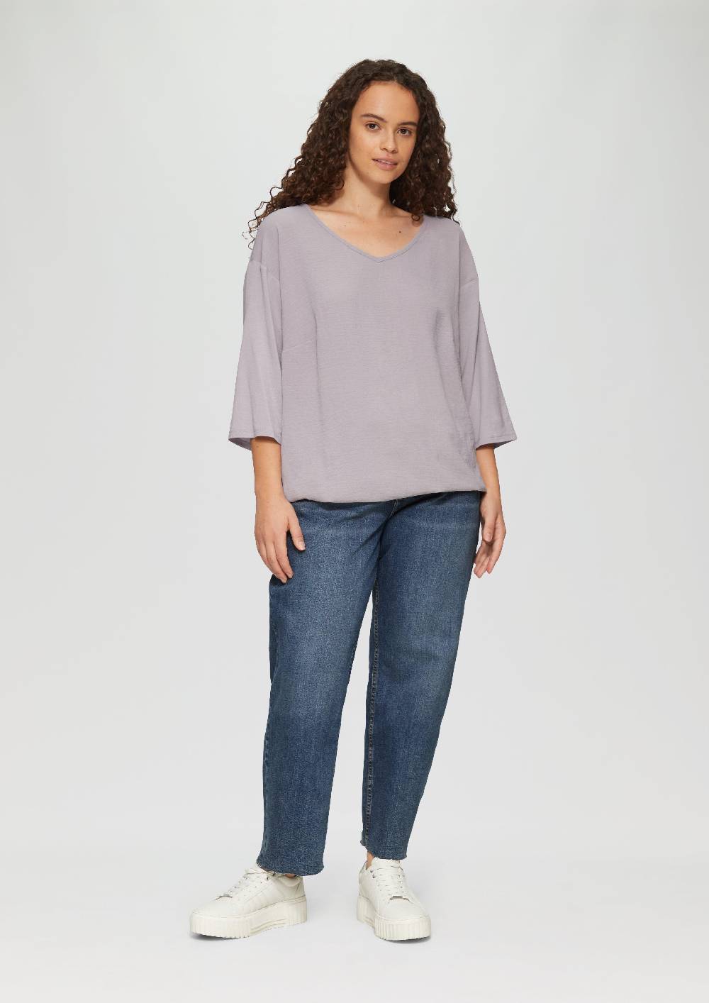 S.Oliver Cropped-Jeans / Slim Fit / Mid Rise / Straight Leg Sonderangebote
