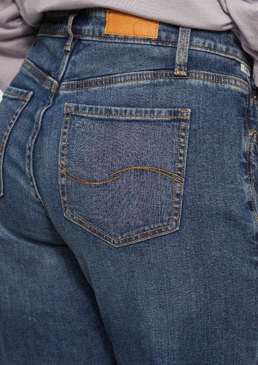 S.Oliver Cropped-Jeans / Slim Fit / Mid Rise / Straight Leg Sonderangebote