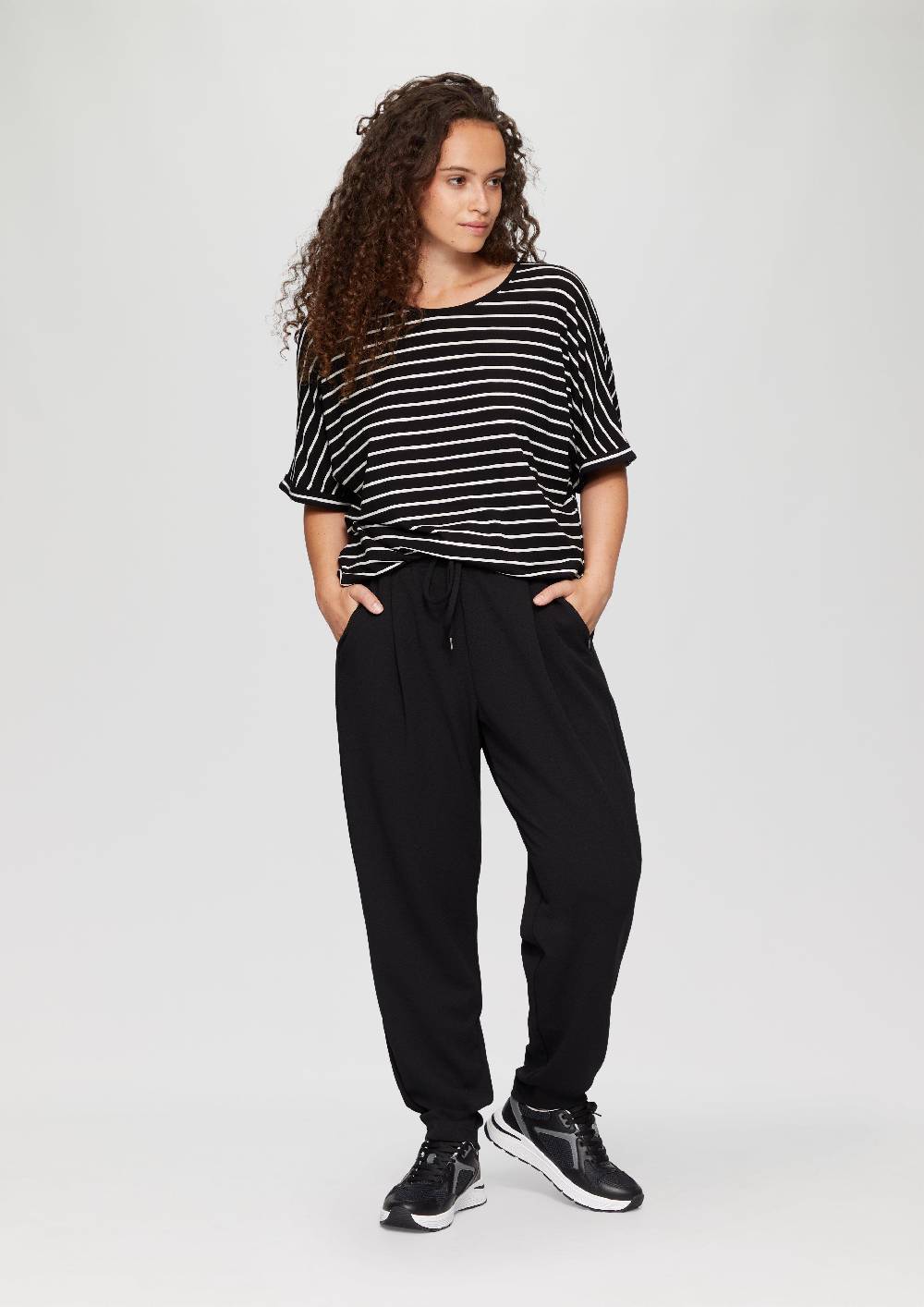 S.Oliver Jogpants aus Interlock-Crêpe VIP-Rabatte