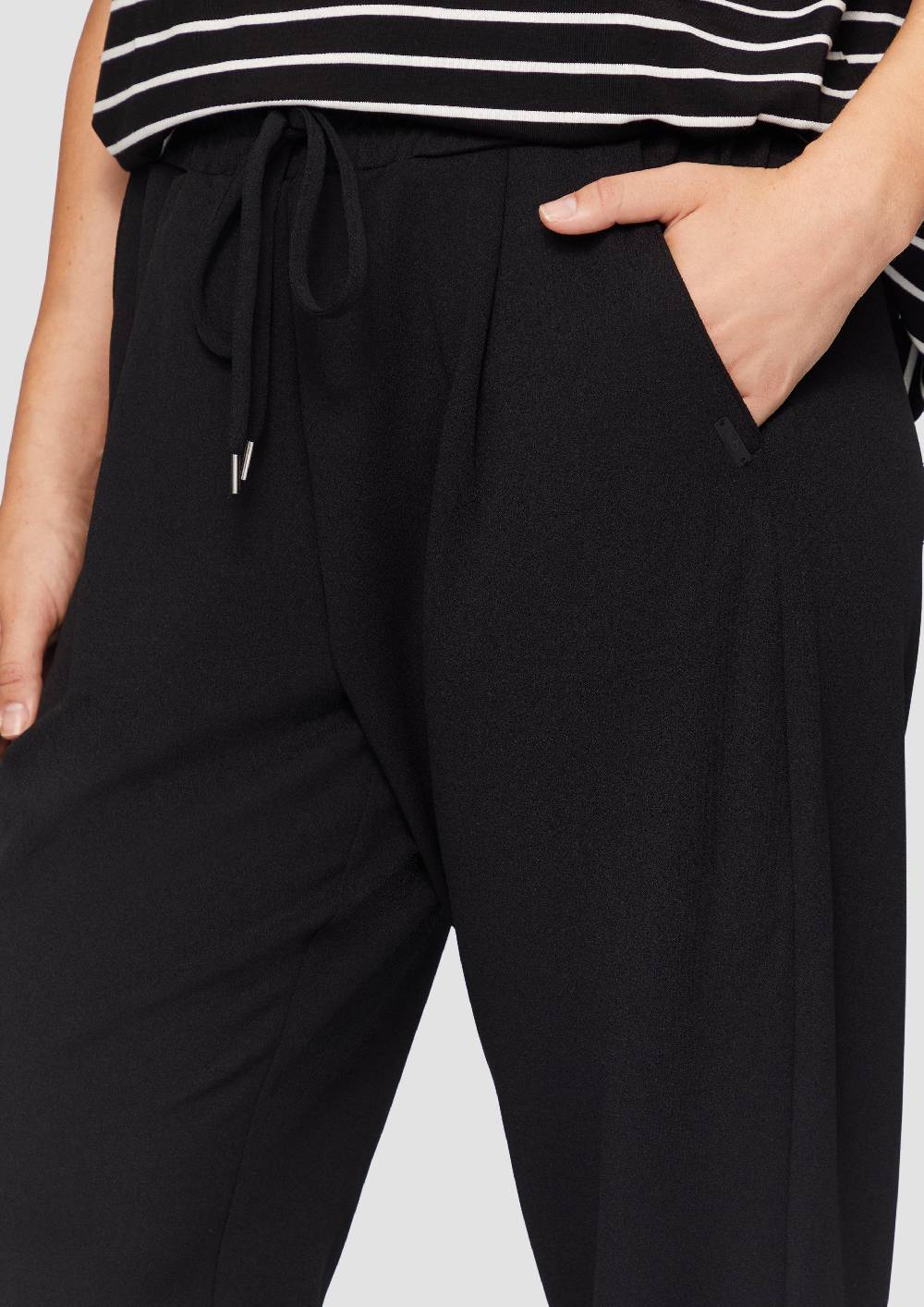 S.Oliver Jogpants aus Interlock-Crêpe VIP-Rabatte