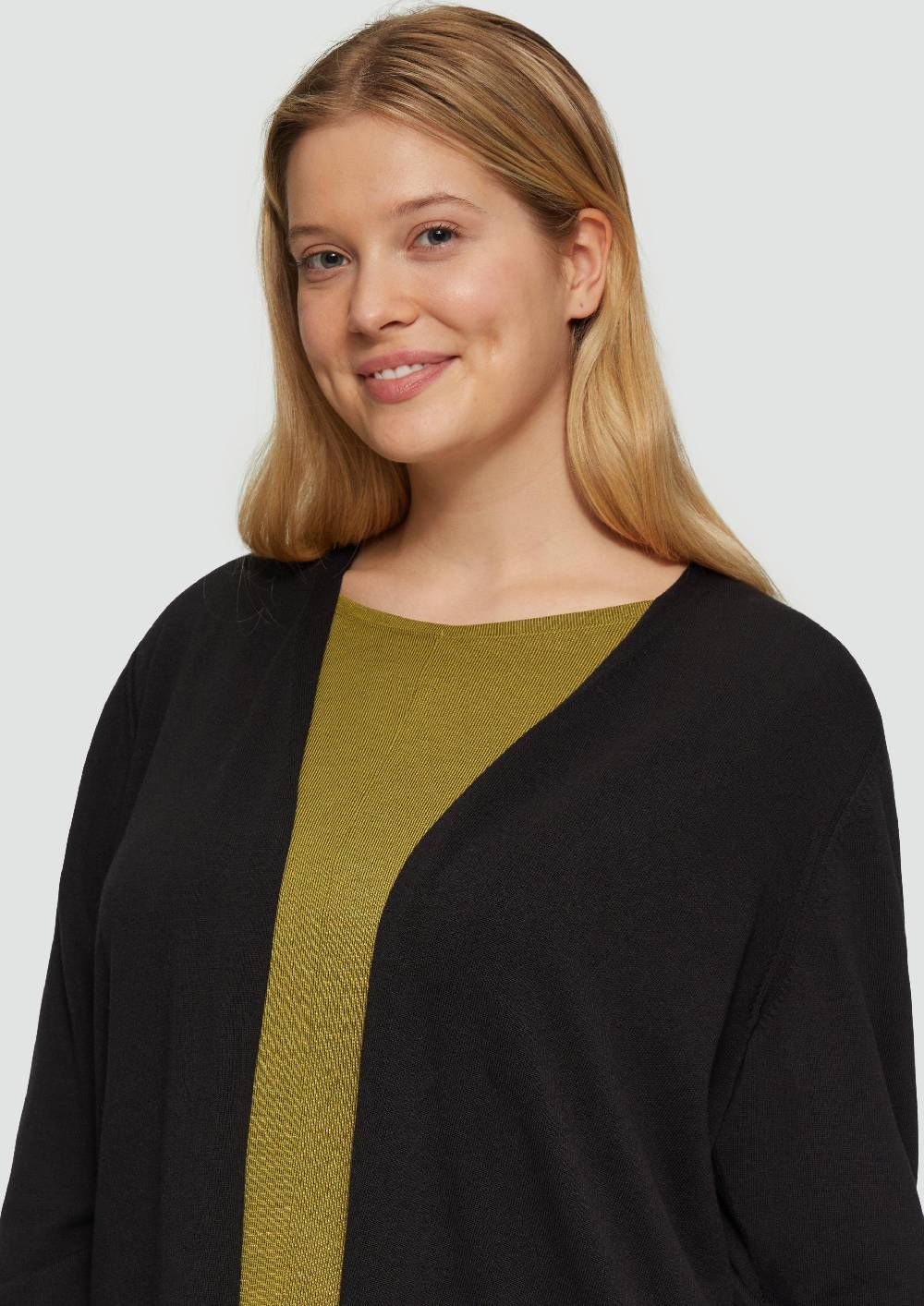 S.Oliver Cardigan aus Viskose-Baumwollmix Kostenlose Rückgabe