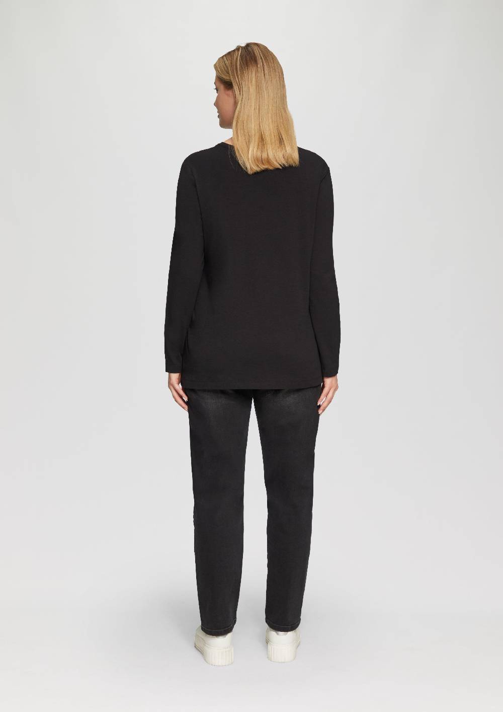 S.Oliver Longsleeve aus Baumwollstretch Letzte 2 Tage