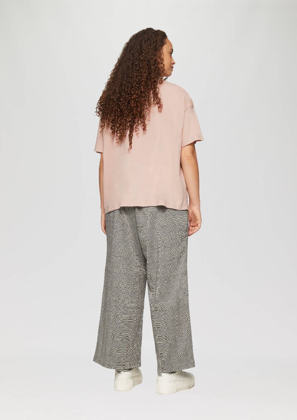 S.Oliver Print-Shirt mit überschnittenen Schultern Outlet