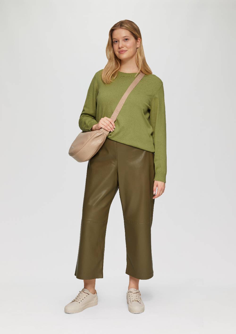 S.Oliver Strickpullover mit Rundhalsausschnitt Schlussverkauf