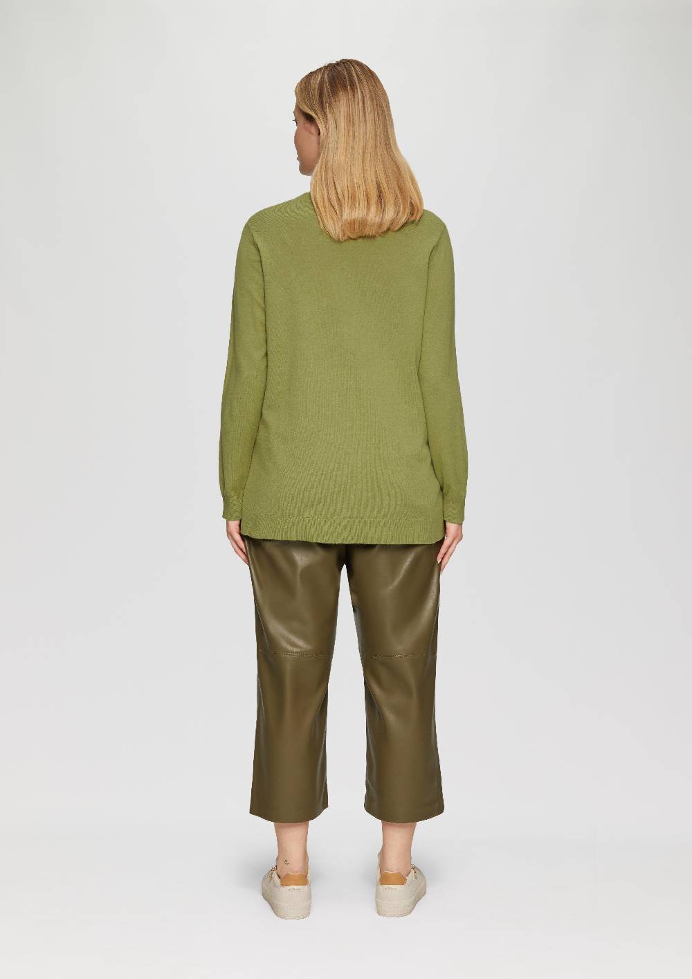 S.Oliver Strickpullover mit Rundhalsausschnitt Schlussverkauf
